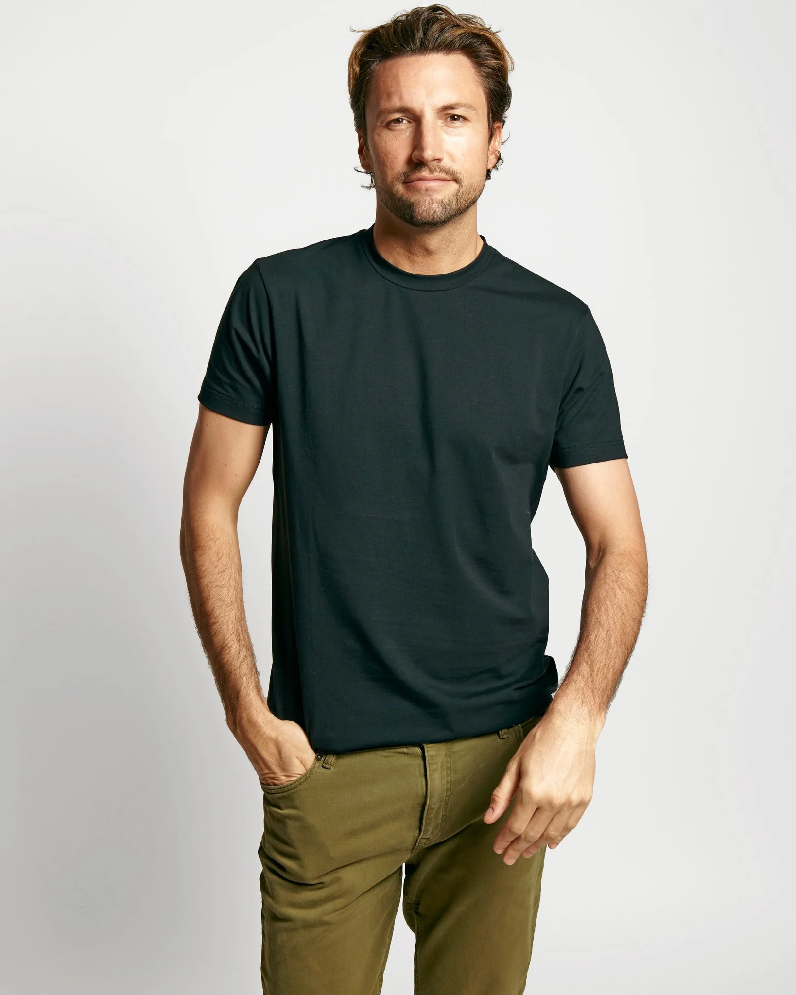 Black Crew + V-Neck Bundle - Image 3