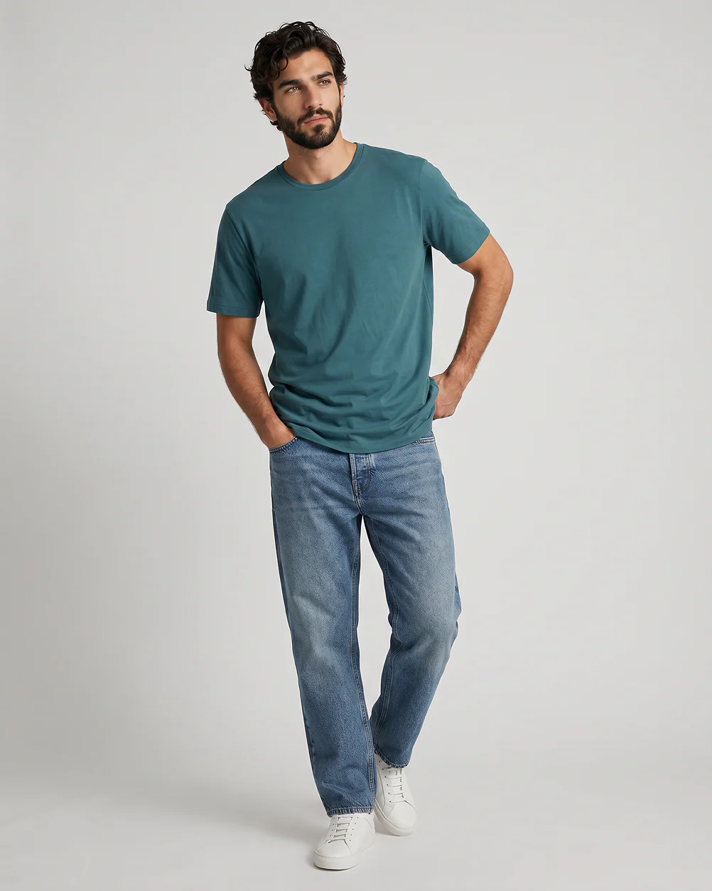 Sweat Defender Crew - Lagoon - Image 3