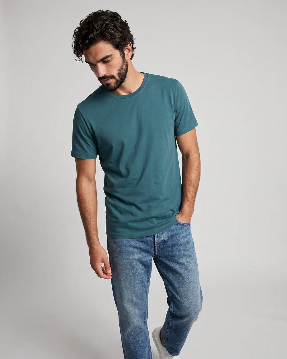 Sweat Defender Crew - Lagoon - Image 4