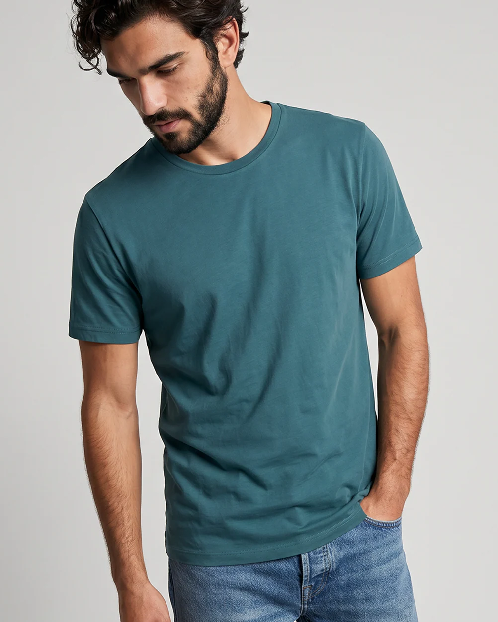 Sweat Defender Crew - Lagoon - Image 7